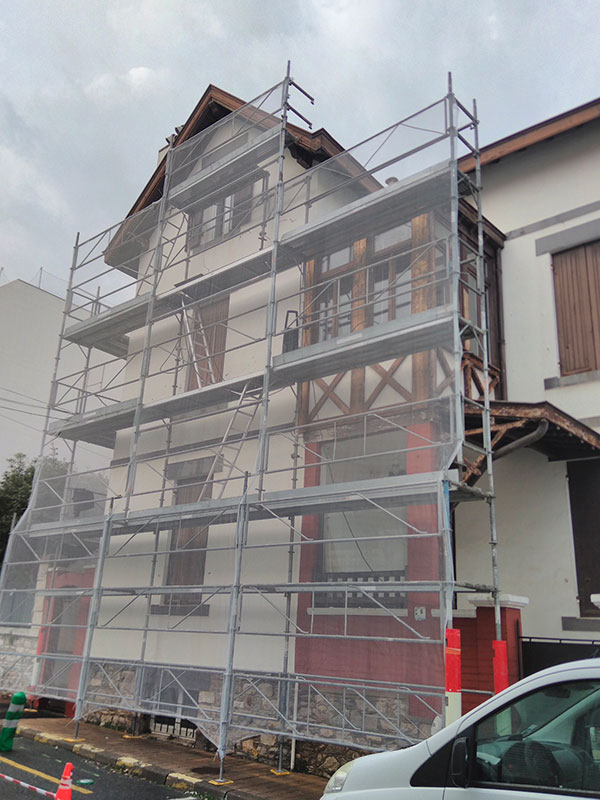Reinhard peinture : exemple de façade avant travaux