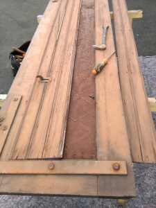 Reinhard peinture : exemple de volet avant travaux